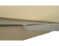 Pil Markise - Semikassette m/Motor - 3,5 x 3 m - Hvid/Beige