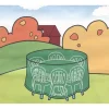 Plastovertræk (Ø180x80)