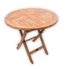 Prag Teak Havebord Ø 80 cm