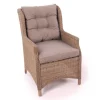 Rio Dusty Cafesæt m/2 loungestole - Ø 70 cm - m/vandafv. hynder