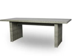 Rio Grå Havemøbelsæt m/6 spisestole - 94x210 cm