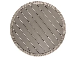 Rio Lys Grå Cafebord - Ø 70 cm