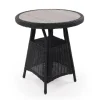 Rio Sort Cafebord - Ø 70 cm
