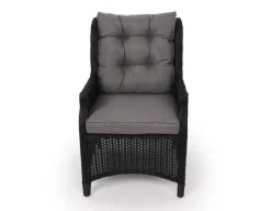 Rio Sort Loungestol - m/vandafv. hynder