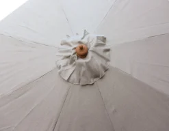 Saga Parasol Ø 2,5 meter m/tilt - Beige