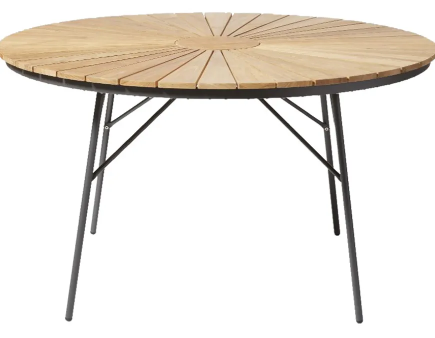 Samsø Havebord - Ø130 cm - Grå
