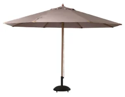 Sanne Olefin Markedsparasol Ø 4 Meter - Taupe