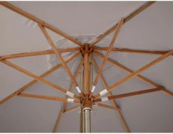 Sanne Olefin Markedsparasol 3x3 Meter - Taupe