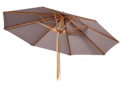 Sanne Olefin markedsparasol Ø 3,3 meter - Taupe