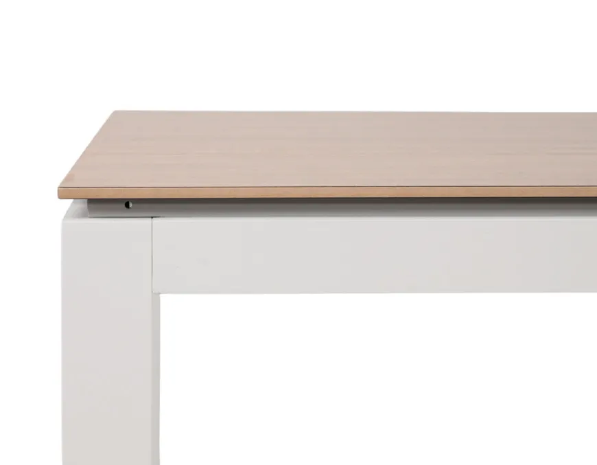 Selma Andrea Havemøbelsæt - 100x200 cm - Gråhvid
