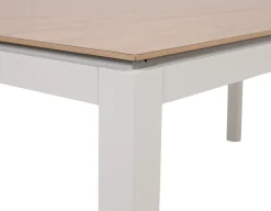 Selma Freja Havemøbelsæt - 100x200 cm - Gråhvid