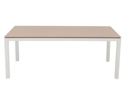 Selma Freja Havemøbelsæt - 100x200 cm - Gråhvid