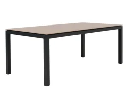 Selma Sonja Havemøbelsæt - 100x200 cm - Antracitgrå