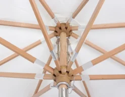 Signe Parasol Ø 3 meter - 2-delt - Grøn