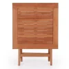 Sofia Teak Foldebord - 70x70 cm