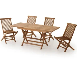Sofia Udtræk Kiel Teak Havemøbelsæt