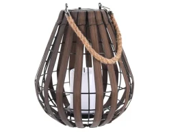 Solar Lanterne, Mørk Natur, Ø:25xH:30 cm