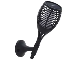 Solar LED-fakkel, 3-i-1, Ø:12 x H: 78 cm