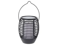 Solar LED-fakkel, 3-i-1, Ø:12 x H: 78 cm