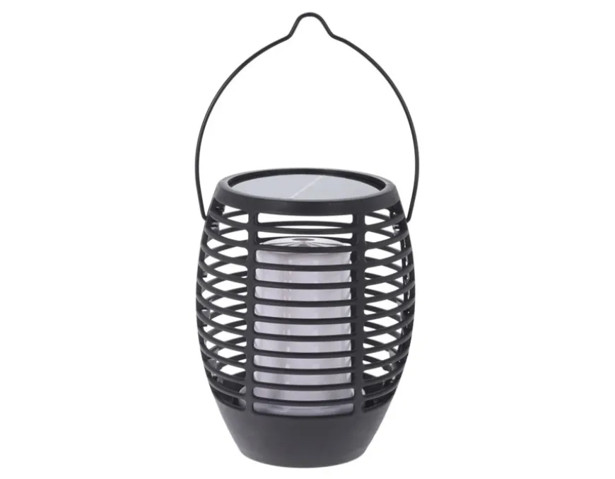 Solar LED-fakkel, 3-i-1, Ø:12 x H: 78 cm