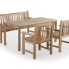 Solo teak havemøbelsæt