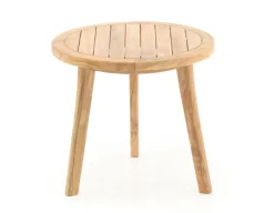 Teak Sidebord - Ø50 cm