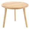 Teak Sidebord - Ø65 cm