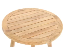 Teak Sidebord - Ø65 cm