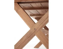 Thor Teak Plankebord m/x-legs - 90x200 cm