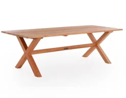 Thor Teak Plankebord m/x-legs - 100x240 cm