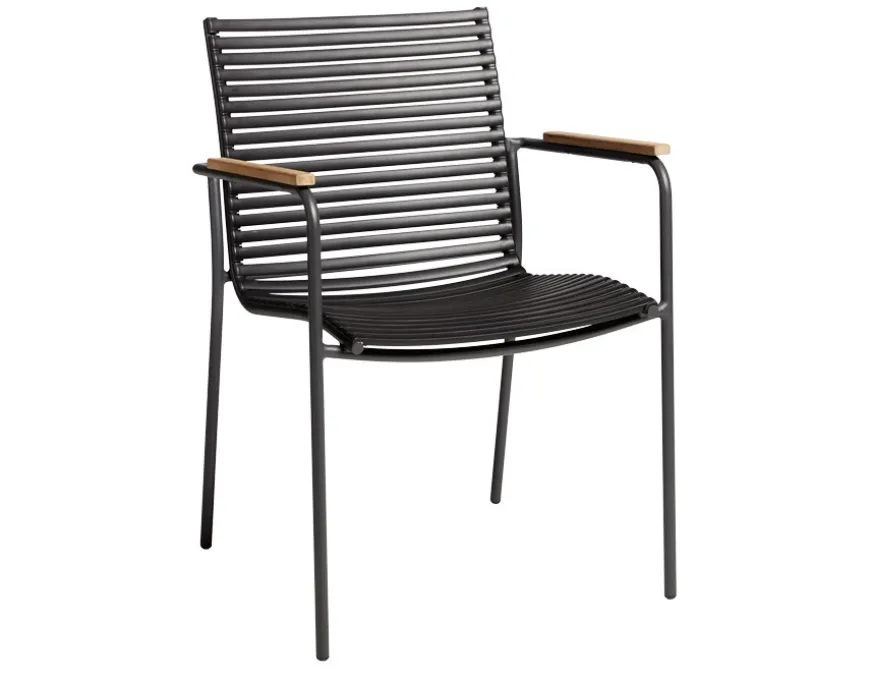 Tika Classic Samsø 110 cm Havemøbelsæt - Grå