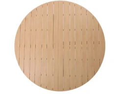 Tina Andrea Havemøbelsæt m/6 stole - Ø178 cm - Gråhvid