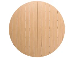 Tina Fejø Havemøbelsæt m/6 stole - Ø152 cm - Gråhvid