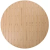 Tina Havebord - Ø: 178 Cm - Teak-look/Gråhvid