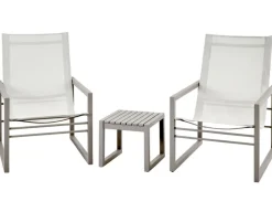 Vevi Sidebord - 40x40x35 cm - Beige